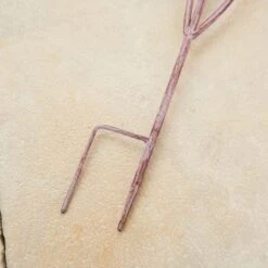 Garden Purple Iron Poppy Head Stake -Gardens and Outdoors 30925692 alt02