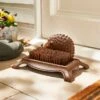 Cast Iron Hedgehog Boot Brush -Gardens and Outdoors 30925704