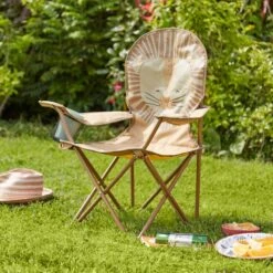 Kids Lion Camping Chair -Gardens and Outdoors 30925856 alt01
