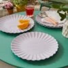 Lilac Scallop Picnic Plate 2 Lilac Scallop Picnic Plate -Gardens and Outdoors 30927743