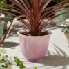 Pink Resin Lotus Flower Plant Pot -Gardens and Outdoors 30927982
