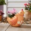 Resin Chicken Plant Pot 1 Resin Chicken Plant Pot -Gardens and Outdoors 30928001