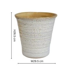 Vallo Terracotta Tapered Plant Pot -Gardens and Outdoors 30976791 alt03