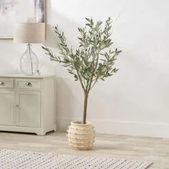 Bobble Fibrestone Plant Pot -Gardens and Outdoors 30983117