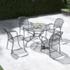 Pacific Lifestyle Carlo Round 4 Seater Dining Set -Gardens and Outdoors 30984329