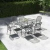Pacific Lifestyle Carlo Rectangular 6 Seater Dining Set With Cushions 2 Pacific Lifestyle Carlo Rectangular 6 Seater Dining Set With Cushions -Gardens and Outdoors 30984335