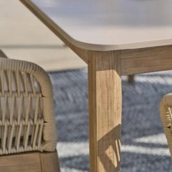 Pacific Lifestyle Moeven Outdoor 6 Seater Dining Set -Gardens and Outdoors 30984357 alt02