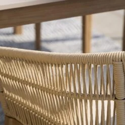 Pacific Lifestyle Moeven Outdoor 6 Seater Dining Set -Gardens and Outdoors 30984357 alt03