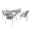 Pacific Lifestyle Elegance Rectangular 6 Seater Dining Set