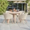 Pacific Lifestyle Cabon Outdoor 4 Seater Dining Set -Gardens and Outdoors 30984391