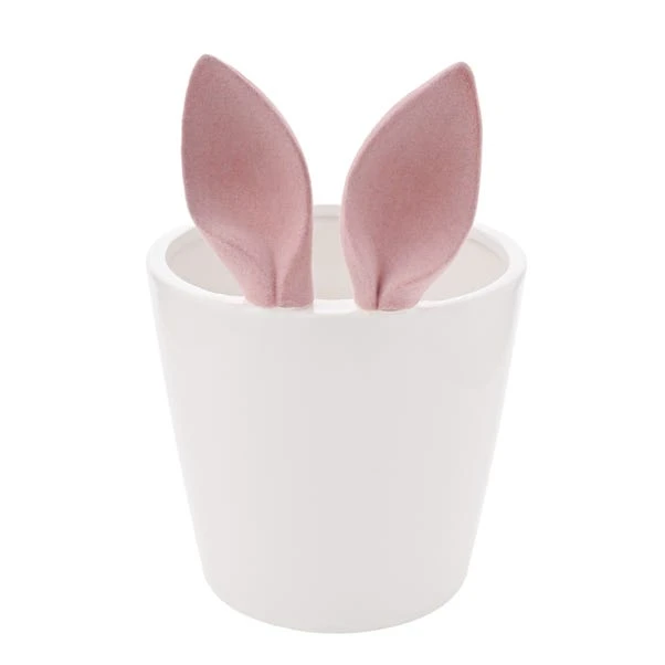 Eggs-traordinary Gift Co. Flocked Bunny Ears Plant Pot 9 Eggs-traordinary Gift Co. Flocked Bunny Ears Plant Pot - Image 7
