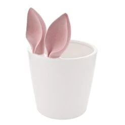Eggs-traordinary Gift Co. Flocked Bunny Ears Plant Pot 18 Eggs-traordinary Gift Co. Flocked Bunny Ears Plant Pot -Gardens and Outdoors 30984527 alt02