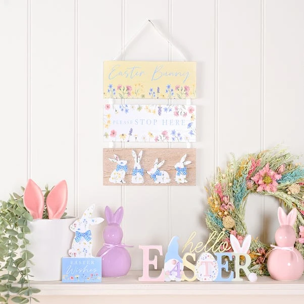 Eggs-traordinary Gift Co. Flocked Bunny Ears Plant Pot 4 Eggs-traordinary Gift Co. Flocked Bunny Ears Plant Pot - Image 2