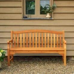 Kingsbury Medium Outdoor Bench -Gardens and Outdoors 30987787 alt05