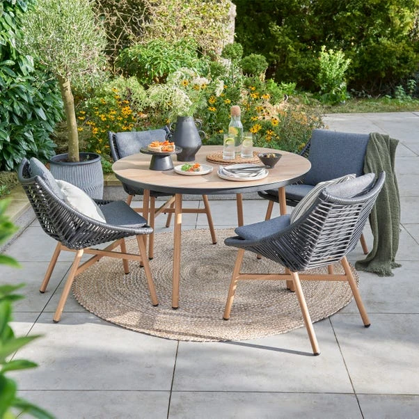 Keswick 4 Seater Outdoor Dining Set 3 Keswick 4 Seater Outdoor Dining Set