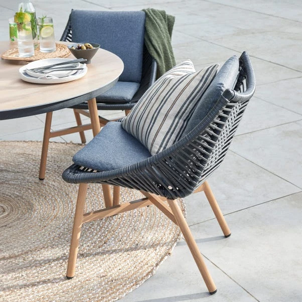 Keswick 4 Seater Outdoor Dining Set 4 Keswick 4 Seater Outdoor Dining Set - Image 2