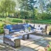 Langham Large Comfort Outdoor Corner Set -Gardens and Outdoors 30987804