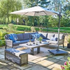 Langham Large Comfort Outdoor Corner Set -Gardens and Outdoors 30987804 alt04