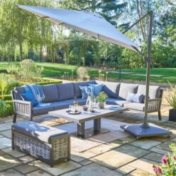 Langham Large Comfort Outdoor Corner Set -Gardens and Outdoors 30987804 alt05