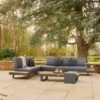Easton Large Outdoor Corner Set With Sun Recliner 1 Easton Large Outdoor Corner Set With Sun Recliner -Gardens and Outdoors 30987806